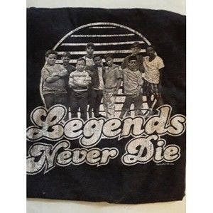 The Sandlot Legends Men’s Never Die T-Shirt Gray Size Sm